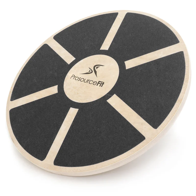 Wooden Balance Board, 15.7-Inch Wobble Trainer With Non-Skid Surface, 300-Lb Capacity