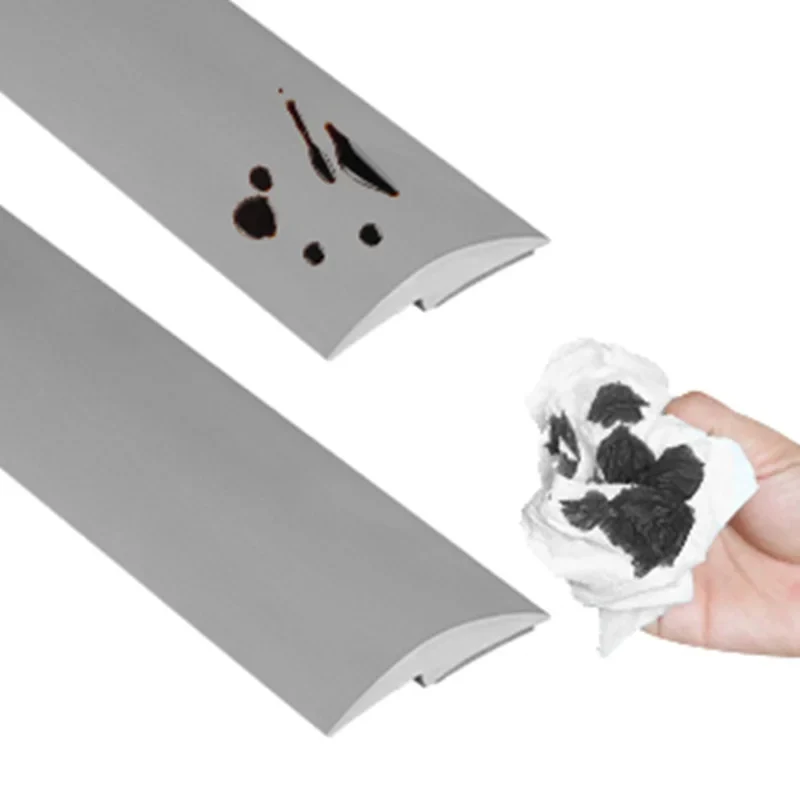 Vinyl Floor Transition Strip, Self-Adhesive PVC Reducer For 3-10mm Gaps, 1M/2M