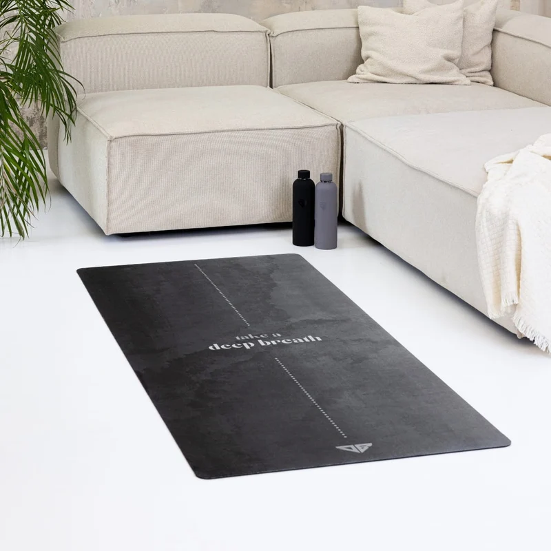 Training and Yoga Mat - Black XL