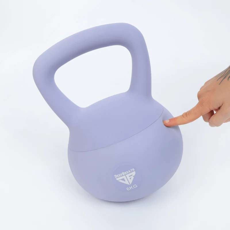 4 Soft Kettlebells - Purple Bundle