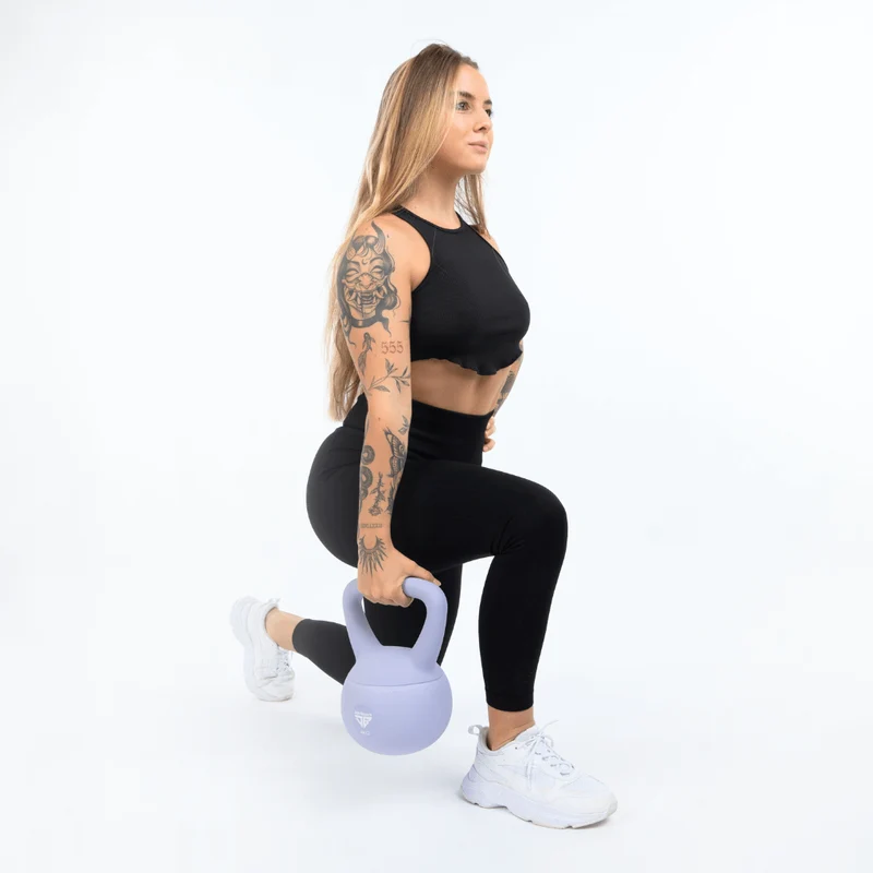 4 Soft Kettlebells - Purple Bundle