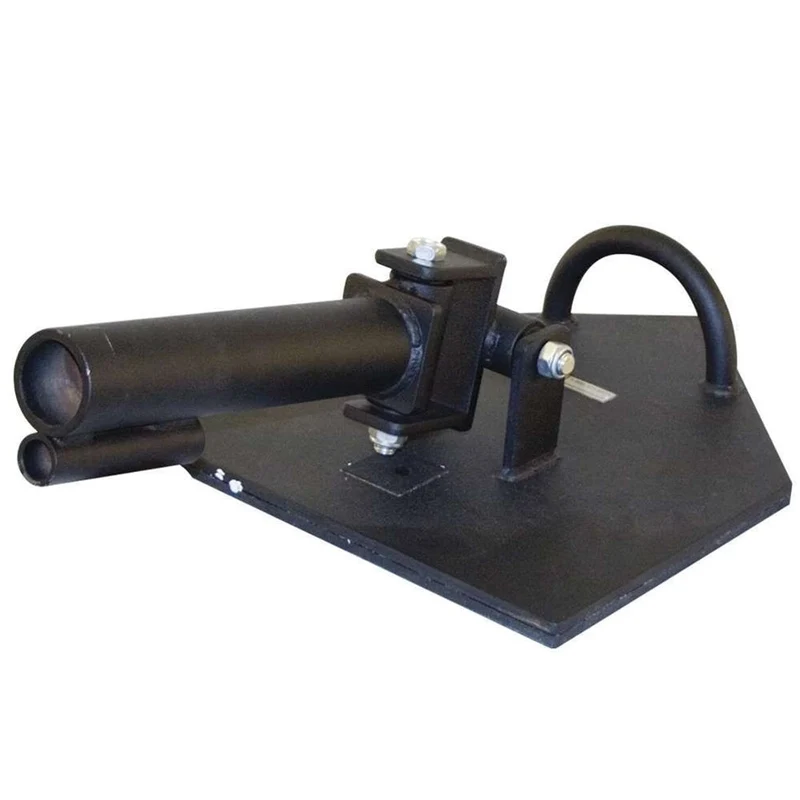 Landmine Weight Training Station With 12" Olympic Sleeve & Steel Non-Skid Base