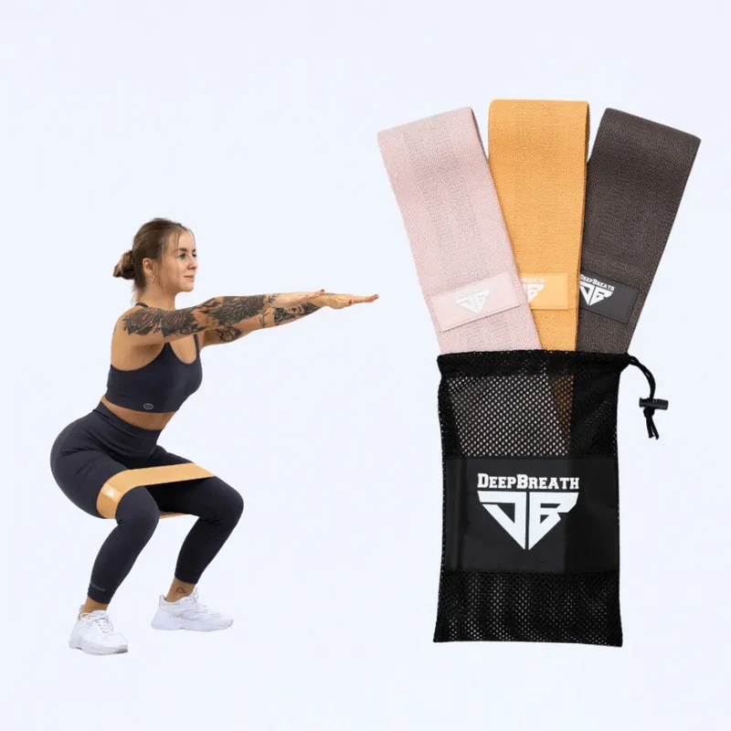 Training Bands - Caramel Coffee Hip Band