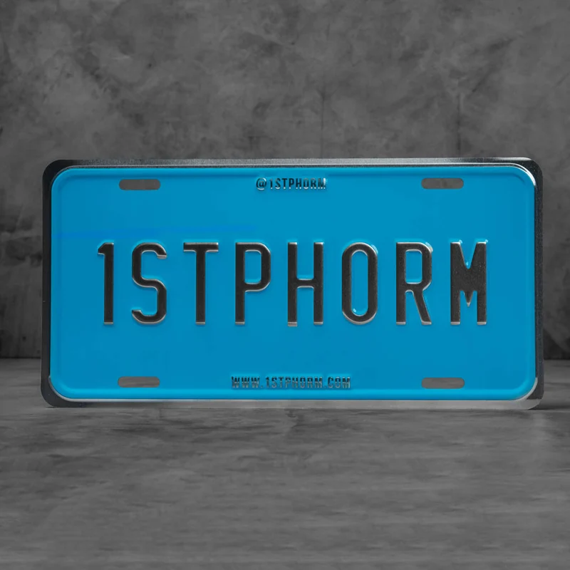 1st Phorm License Plate
