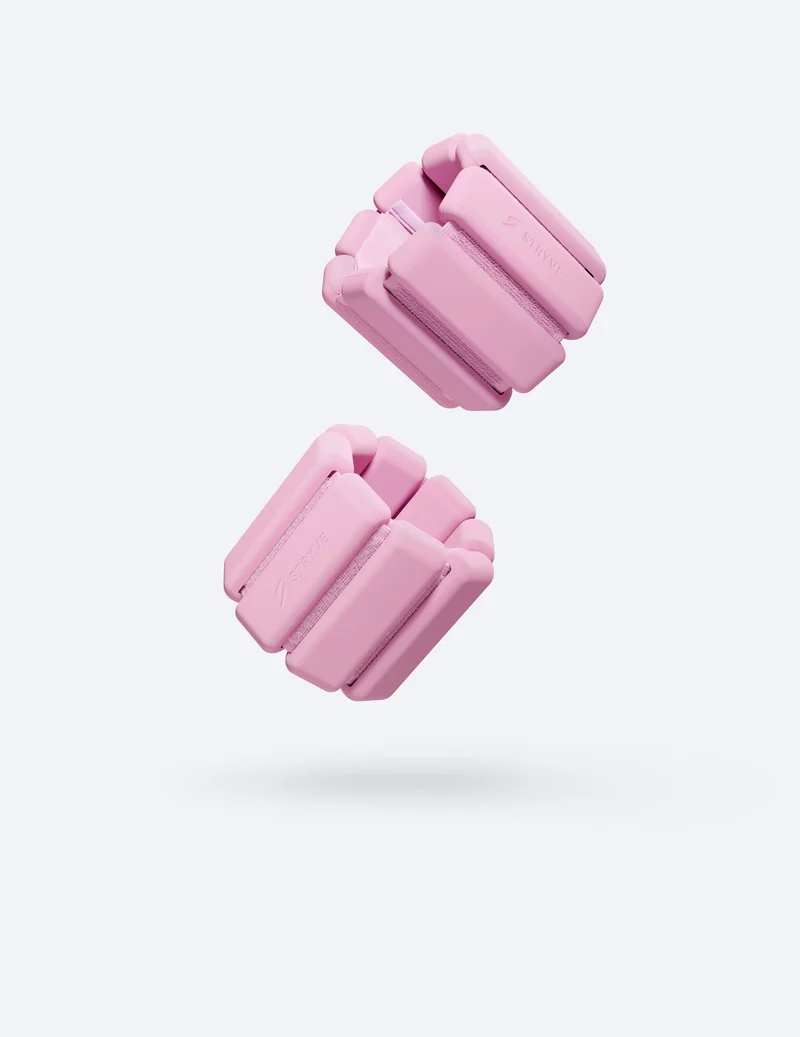 Pilates-Bundle – Bänder, Ankle Weights & Slim Weights Set