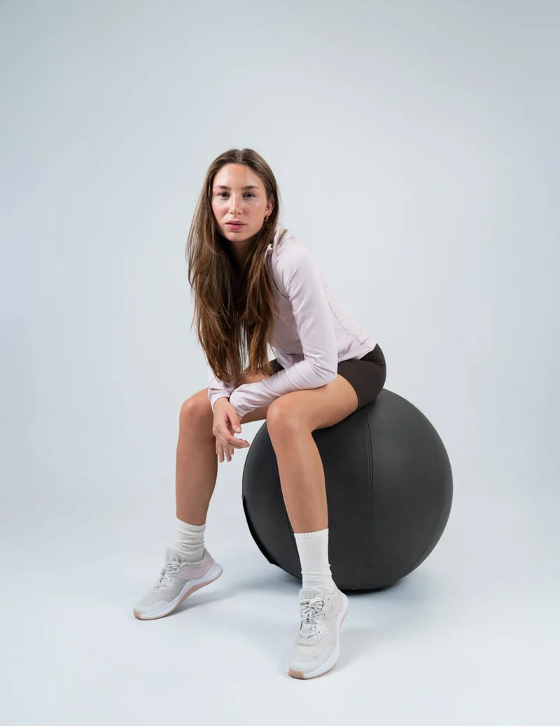 Sitzball Active Ball aus Kunstleder – ergonomischer Sitzball