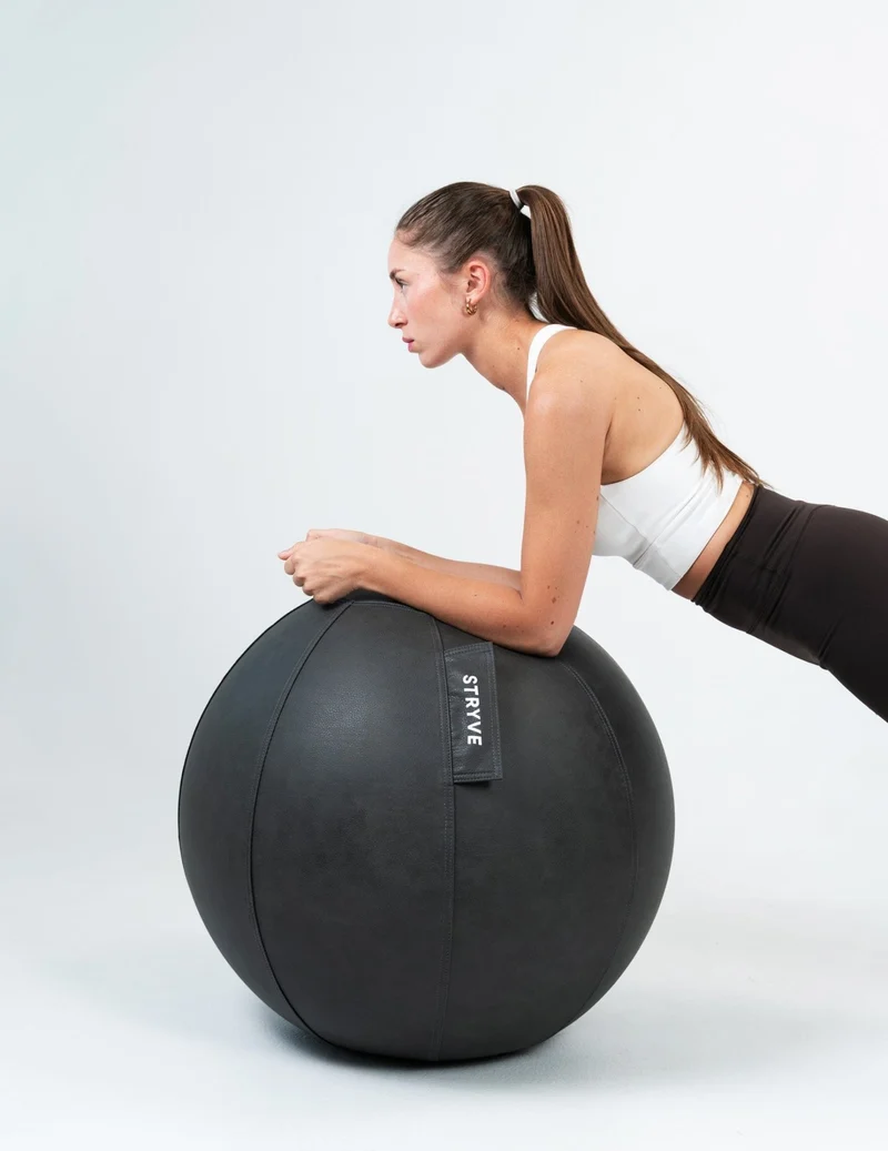 Sitzball Active Ball aus Kunstleder – ergonomischer Sitzball