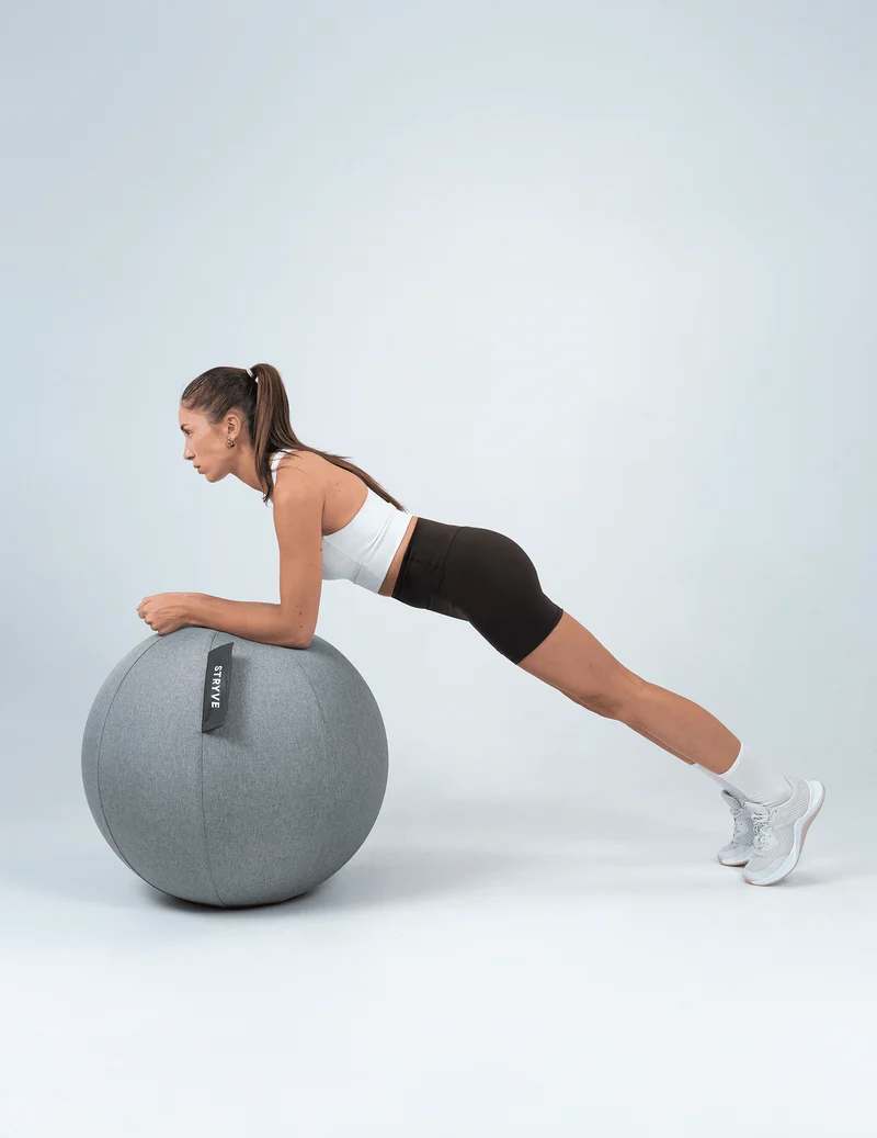 Sitzball Active Ball aus Leinen – ergonomischer Sitzball