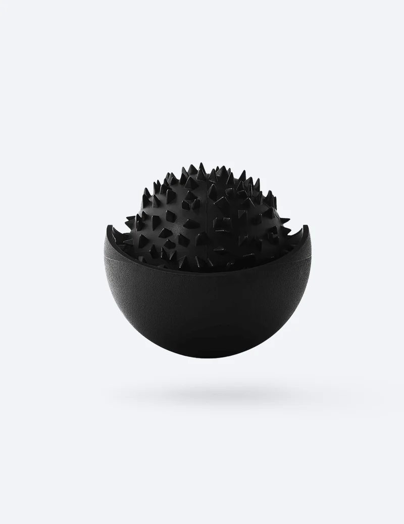 Recovery Ball – Igelball mit Griff zur Selbstmassage