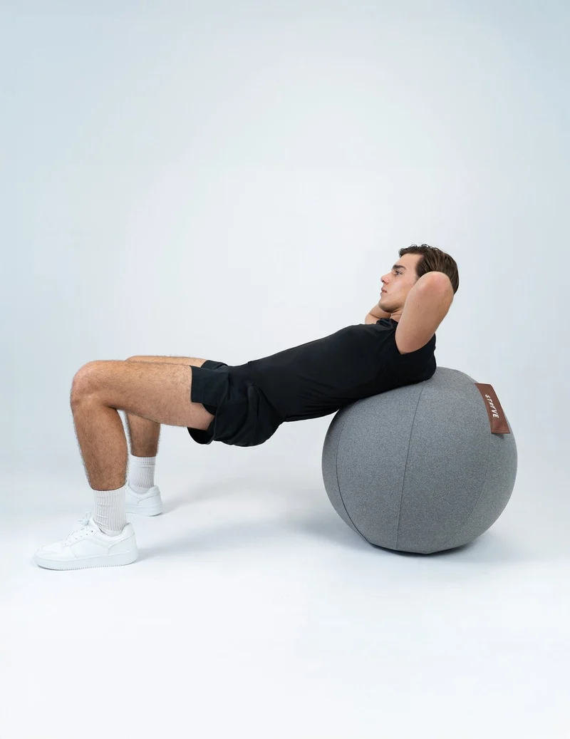 Sitzball Active Ball aus Wollfilz – ergonomischer Filz-Sitzball