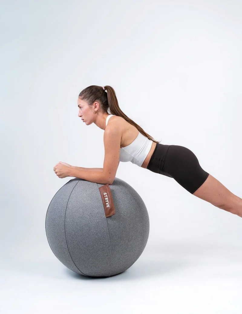 Sitzball Active Ball aus Wollfilz – ergonomischer Filz-Sitzball