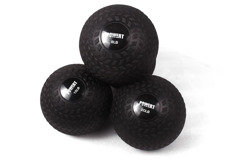 Weighted Slam Ball Core Muscle Cardio Workout |Easy to Grip Tread & Heavy Duty Durable Rubber Shell