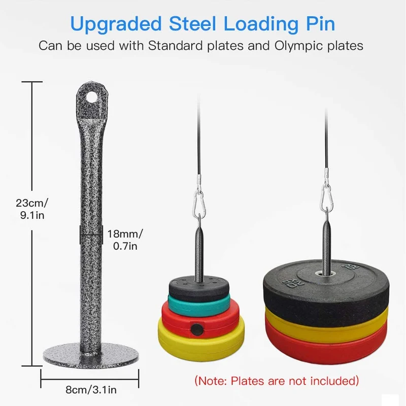 Fitness Cable Pulley System