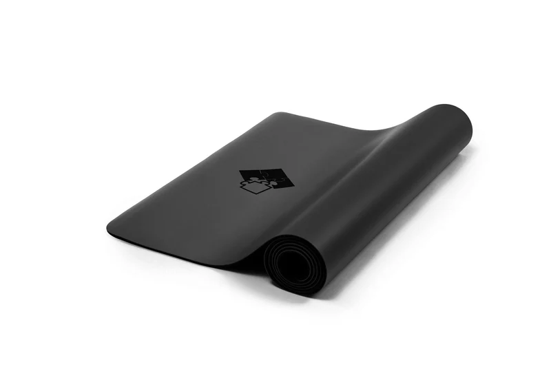 Yogamatte - PUREFLOW PRO | Naturkautschuk & PU-Leder | 4,5 mm