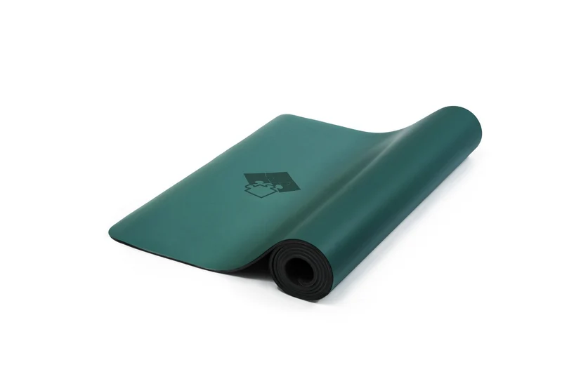 Yogamatte - PUREFLOW PRO | Naturkautschuk & PU-Leder | 4,5 mm