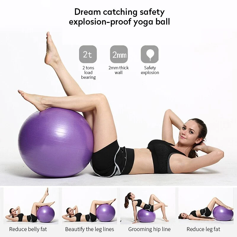 Gym Balance Ball With Manual Pump