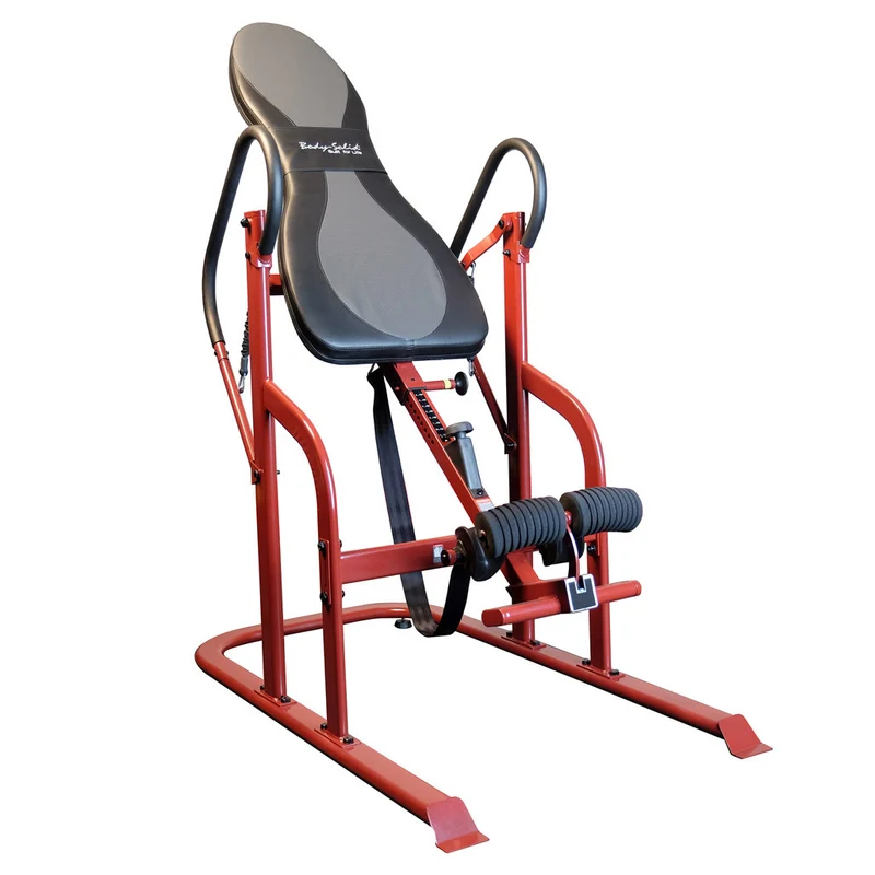 Body-Solid Home Inversion Table With Heavy-Gauge Steel Frame And Ankle Adjustment