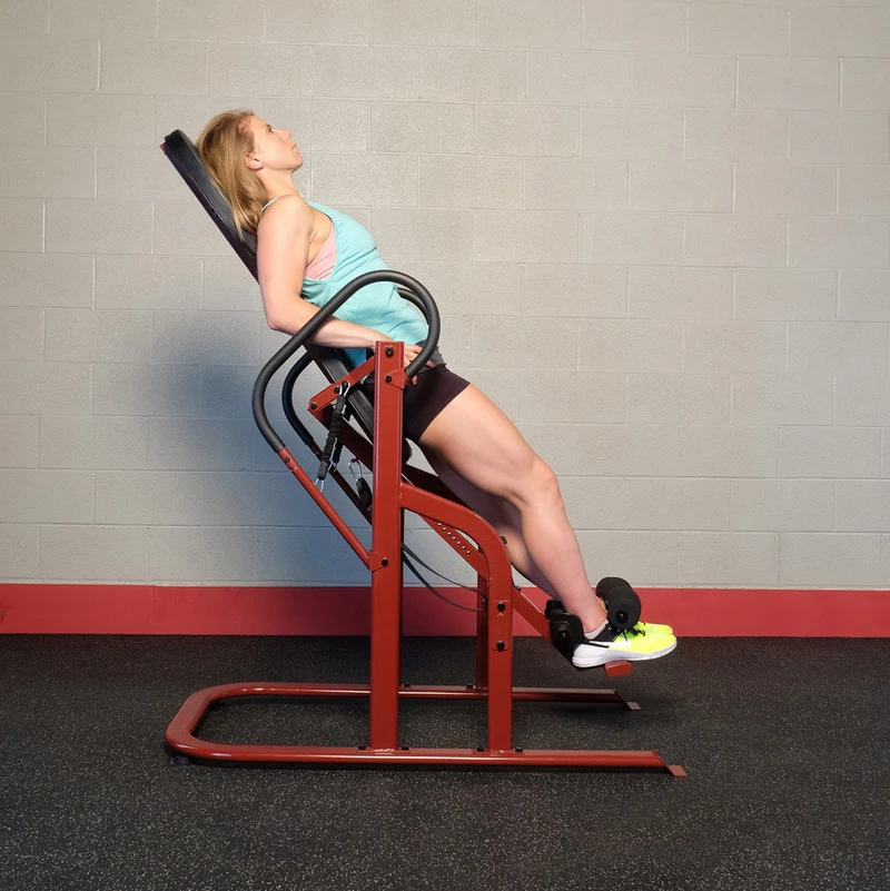 Body-Solid Home Inversion Table With Heavy-Gauge Steel Frame And Ankle Adjustment