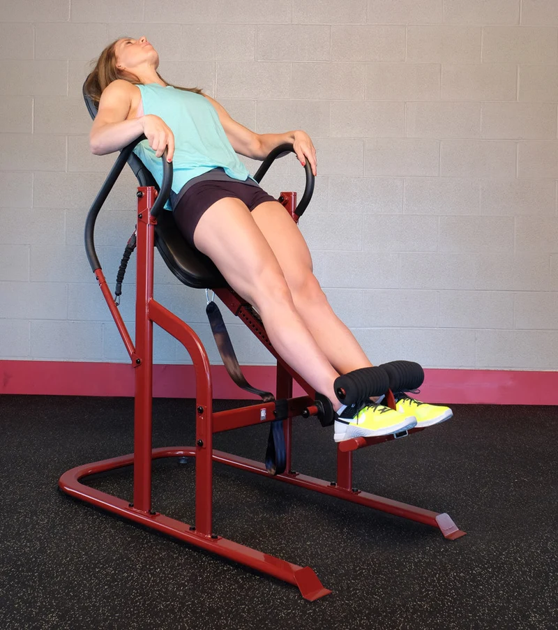 Body-Solid Home Inversion Table With Heavy-Gauge Steel Frame And Ankle Adjustment