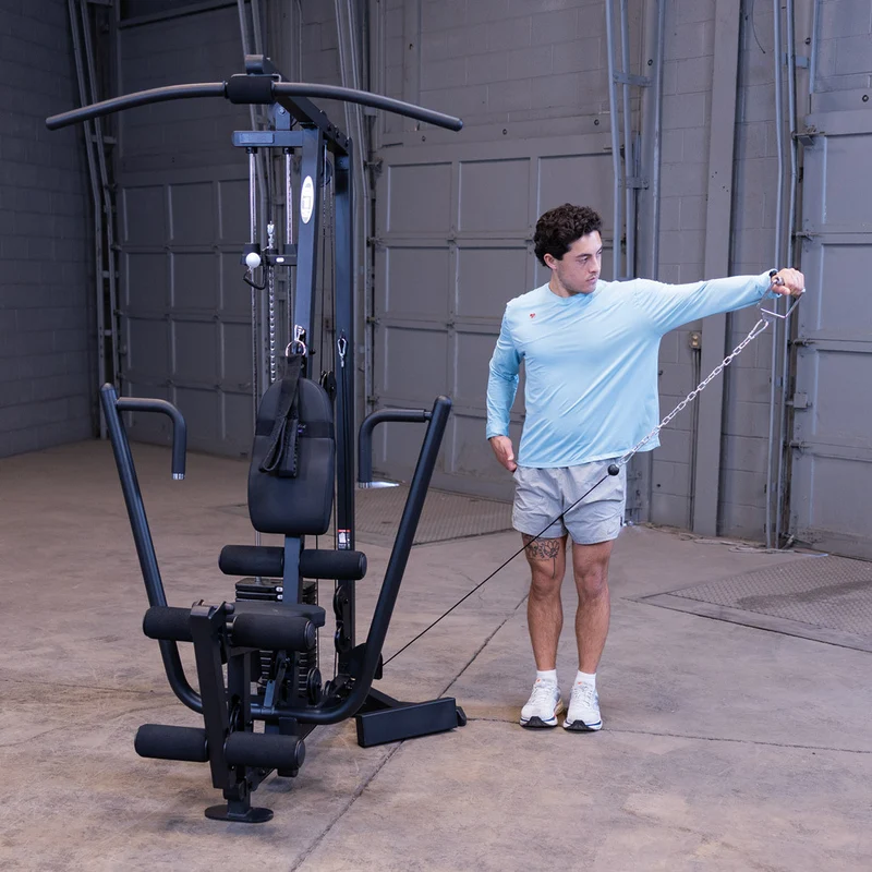 Body-Solid G1B Multi Station Home Gym With 160 Lb Selectorized Weight Stack, 40+ Exercises