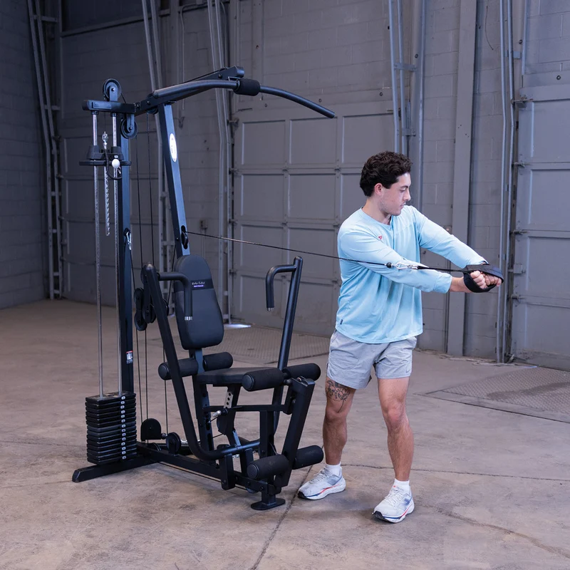 Body-Solid G1B Multi Station Home Gym With 160 Lb Selectorized Weight Stack, 40+ Exercises