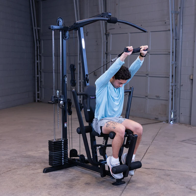 Body-Solid G1B Multi Station Home Gym With 160 Lb Selectorized Weight Stack, 40+ Exercises
