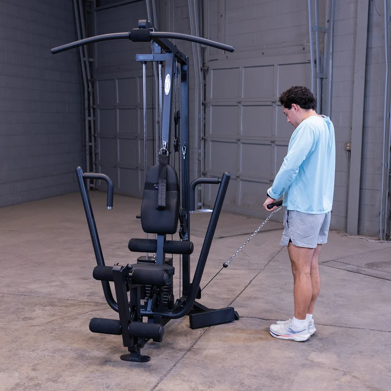 Body-Solid G1B Multi Station Home Gym With 160 Lb Selectorized Weight Stack, 40+ Exercises