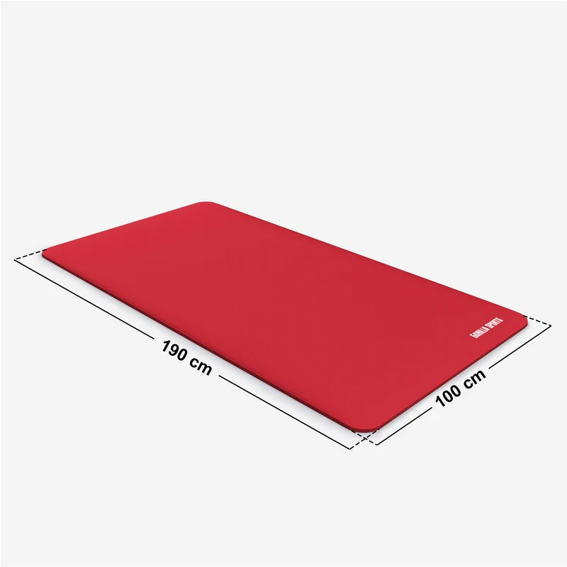 Yogamatte mit Tragegurt 190 x 60/100 x 1,5 cm