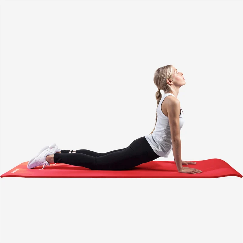 Yogamatte mit Tragegurt 190 x 60/100 x 1,5 cm