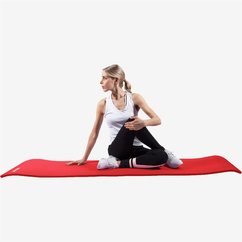 Yogamatte mit Tragegurt 190 x 60/100 x 1,5 cm