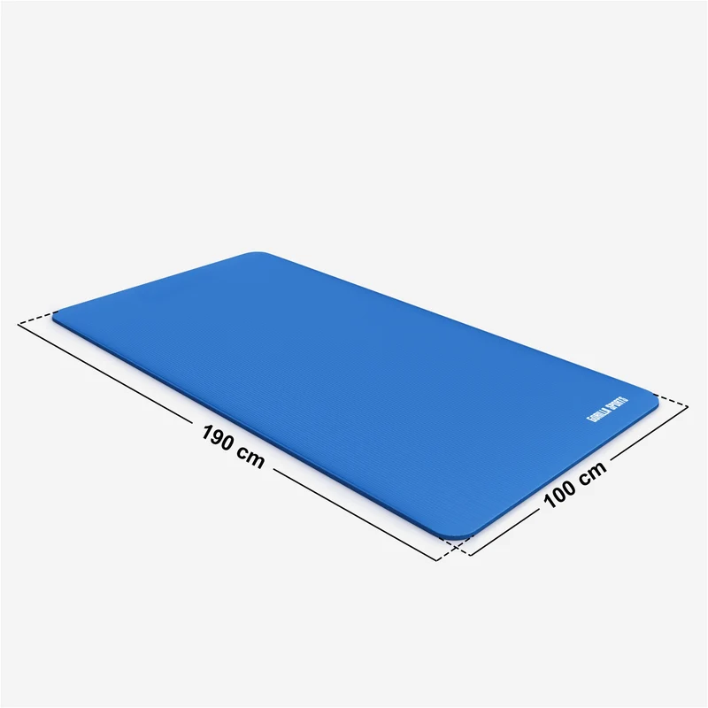Yogamatte mit Tragegurt 190 x 60/100 x 1,5 cm