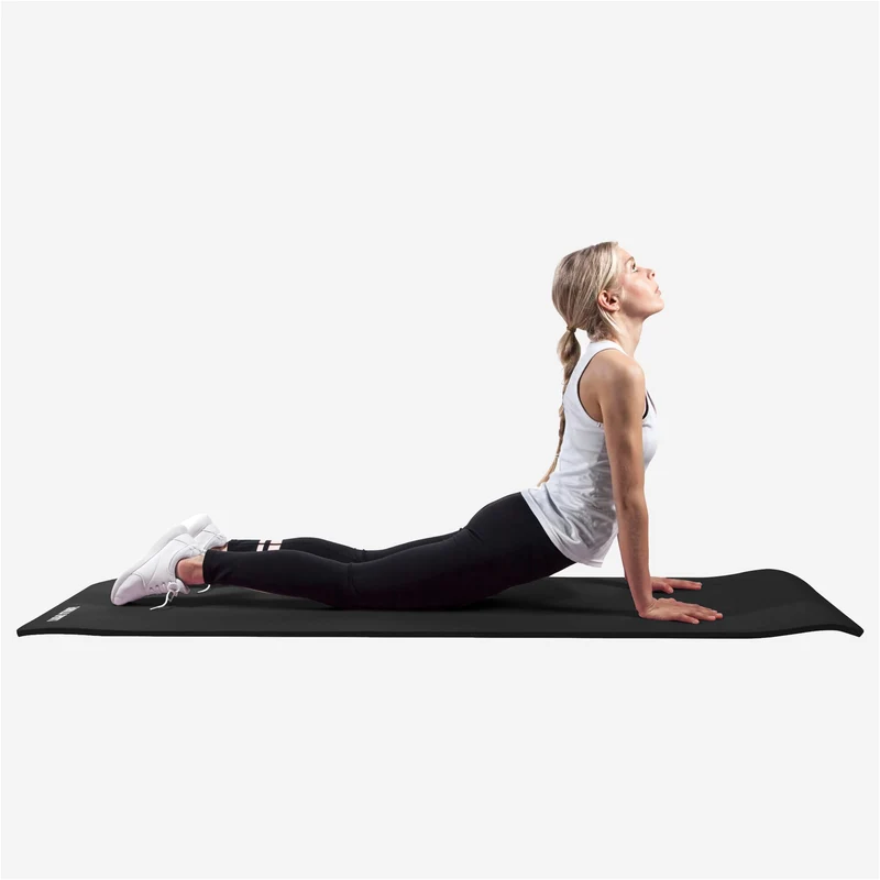 Yogamatte mit Tragegurt 190 x 60/100 x 1,5 cm
