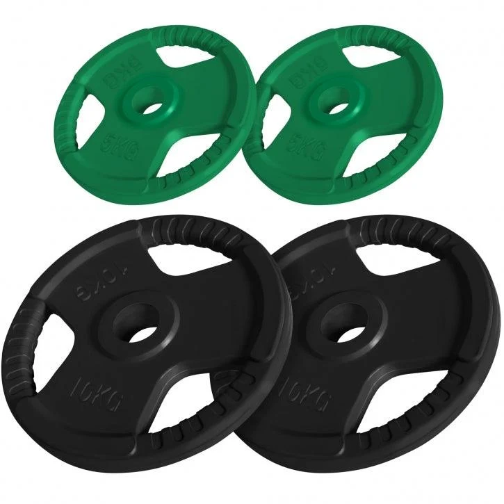 Hantelscheibe Gummi Gripper Olympia 1,25 - 25 kg