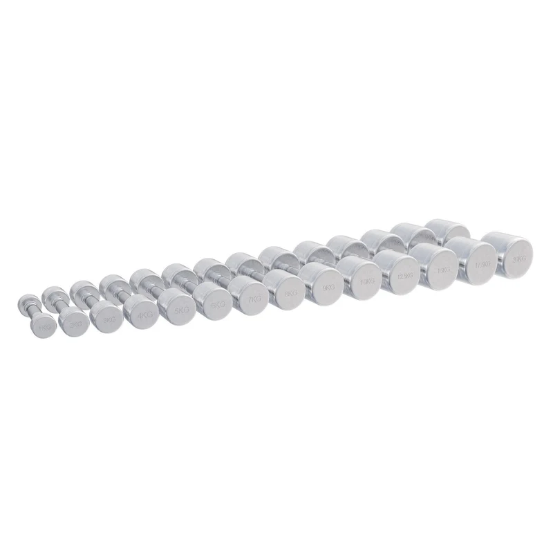 Kurzhantel Chrom 1 - 20 kg