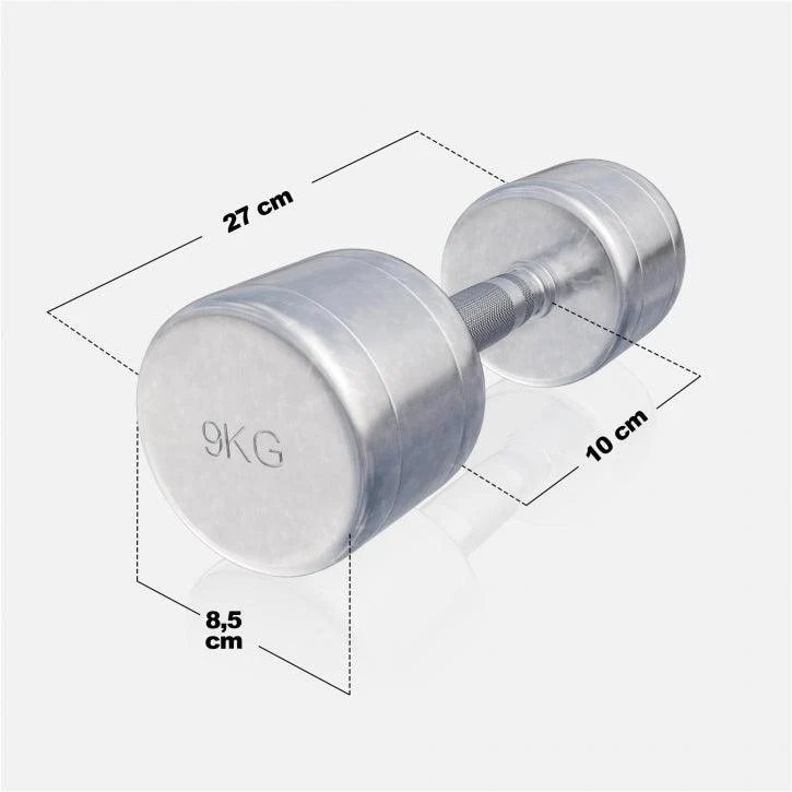 Kurzhantel Chrom 1 - 20 kg
