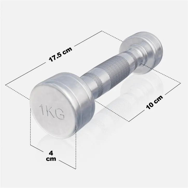 Kurzhantel Chrom 1 - 20 kg