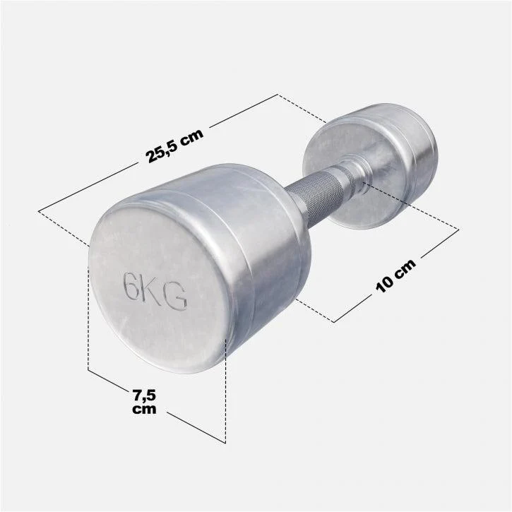 Kurzhantel Chrom 1 - 20 kg