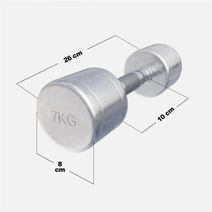 Kurzhantel Chrom 1 - 20 kg