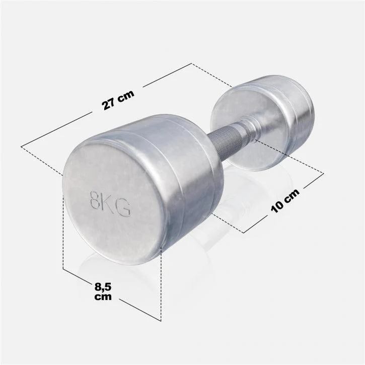 Kurzhantel Chrom 1 - 20 kg
