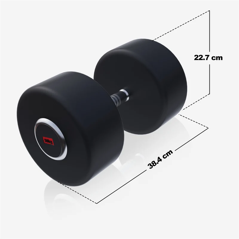 Kurzhantel Gummi PRO 2,5 - 50 kg