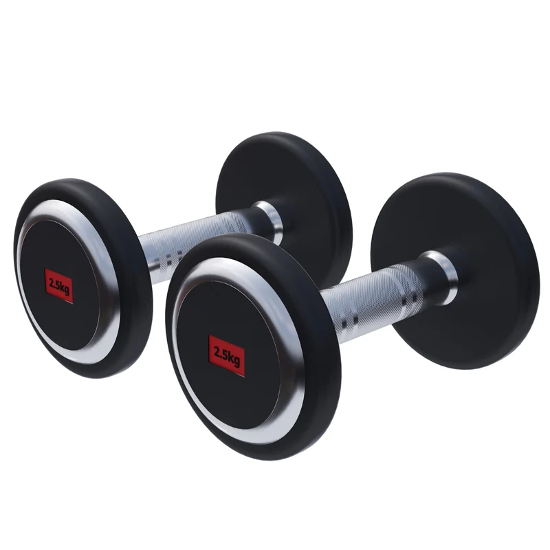 Kurzhantel Gummi PRO 2,5 - 50 kg