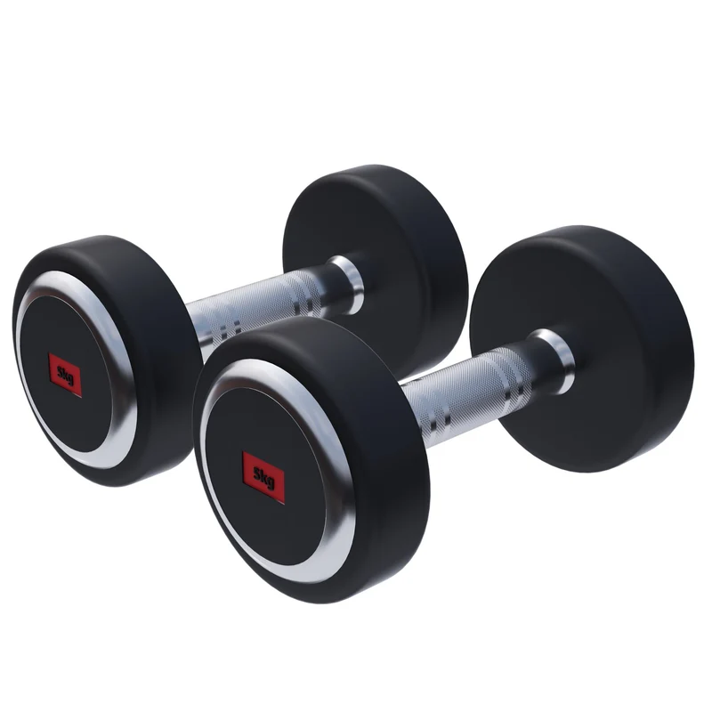 Kurzhantel Gummi PRO 2,5 - 50 kg