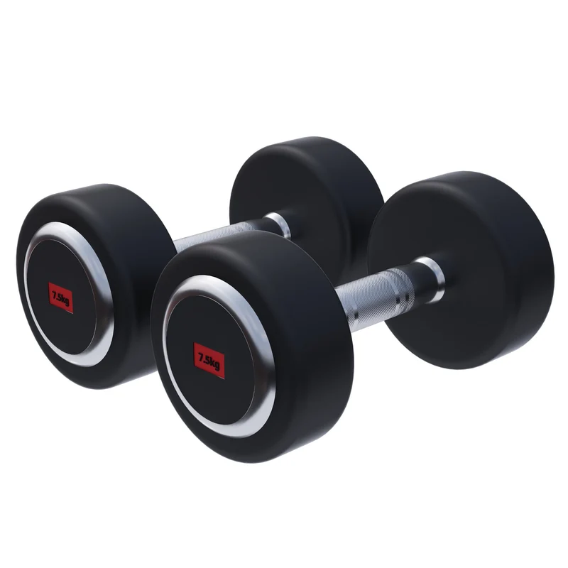Kurzhantel Gummi PRO 2,5 - 50 kg
