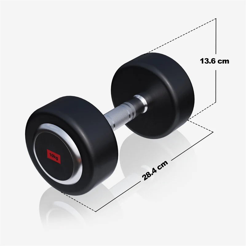 Kurzhantel Gummi PRO 2,5 - 50 kg
