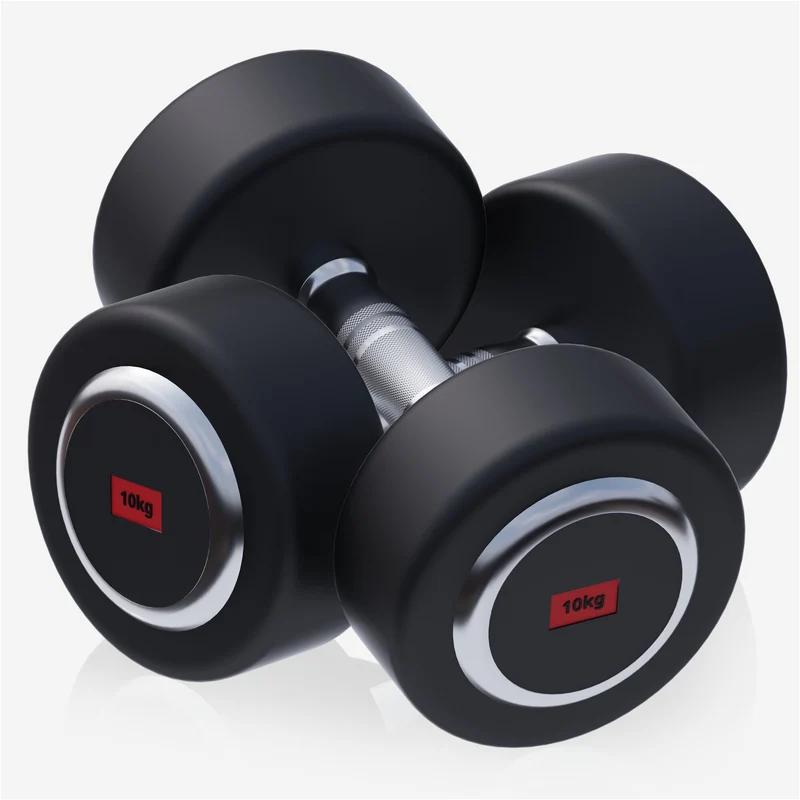 Kurzhantel Gummi PRO 2,5 - 50 kg
