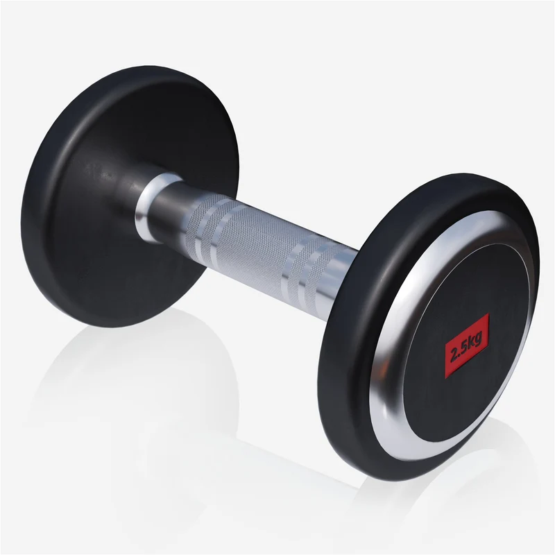 Kurzhantel Gummi PRO 2,5 - 50 kg
