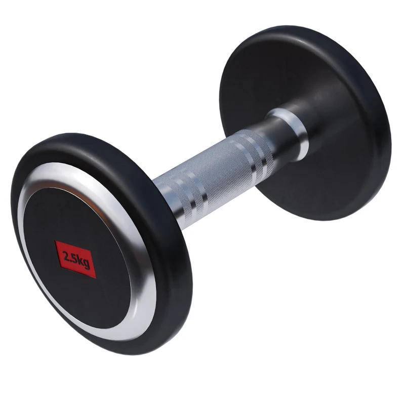 Kurzhantel Gummi PRO 2,5 - 50 kg