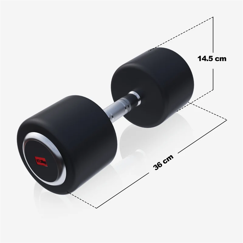 Kurzhantel Gummi PRO 2,5 - 50 kg