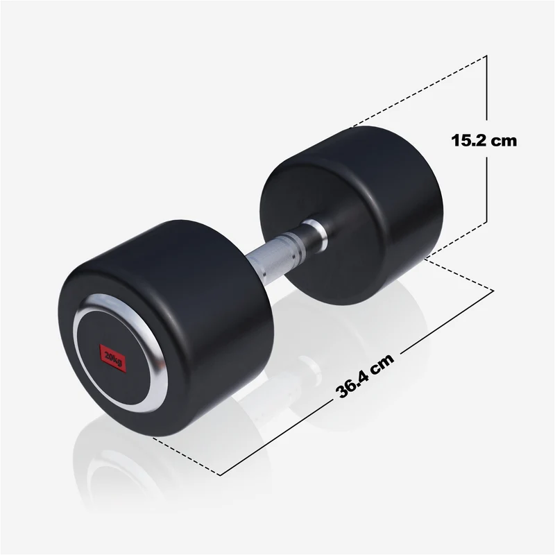 Kurzhantel Gummi PRO 2,5 - 50 kg