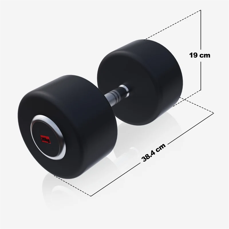 Kurzhantel Gummi PRO 2,5 - 50 kg